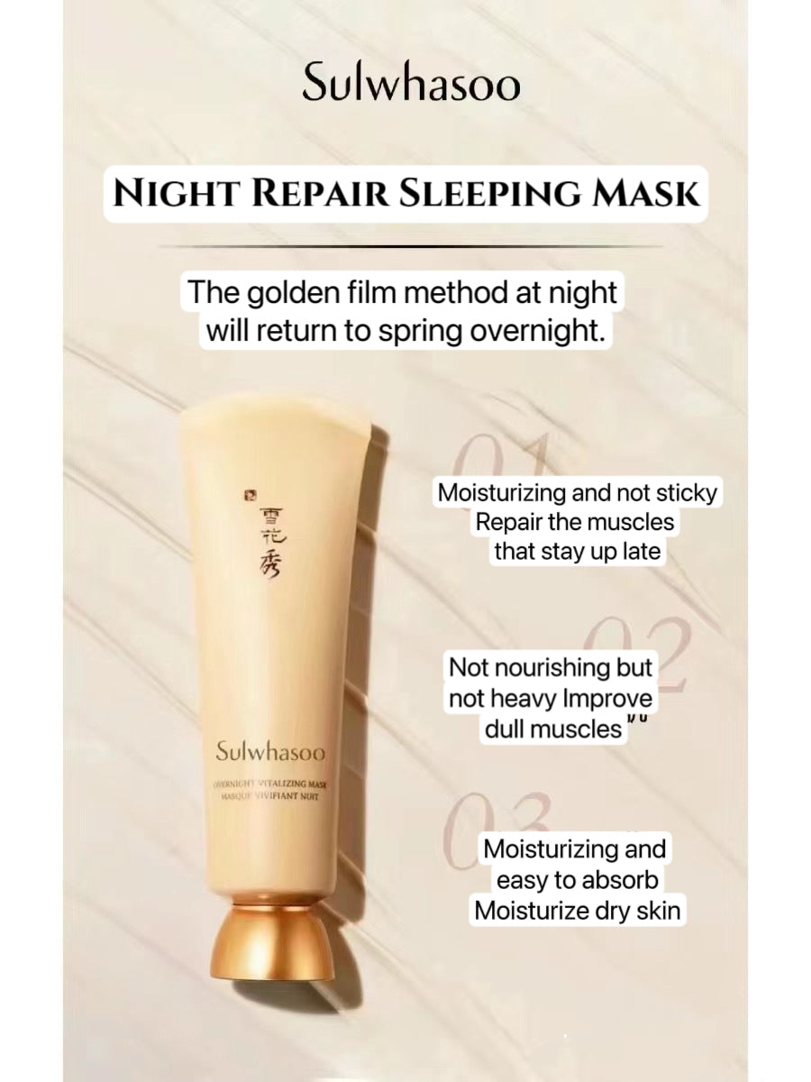 Korean Snowflake Show Rain
Moisturizing Sleeping Mask 120ml