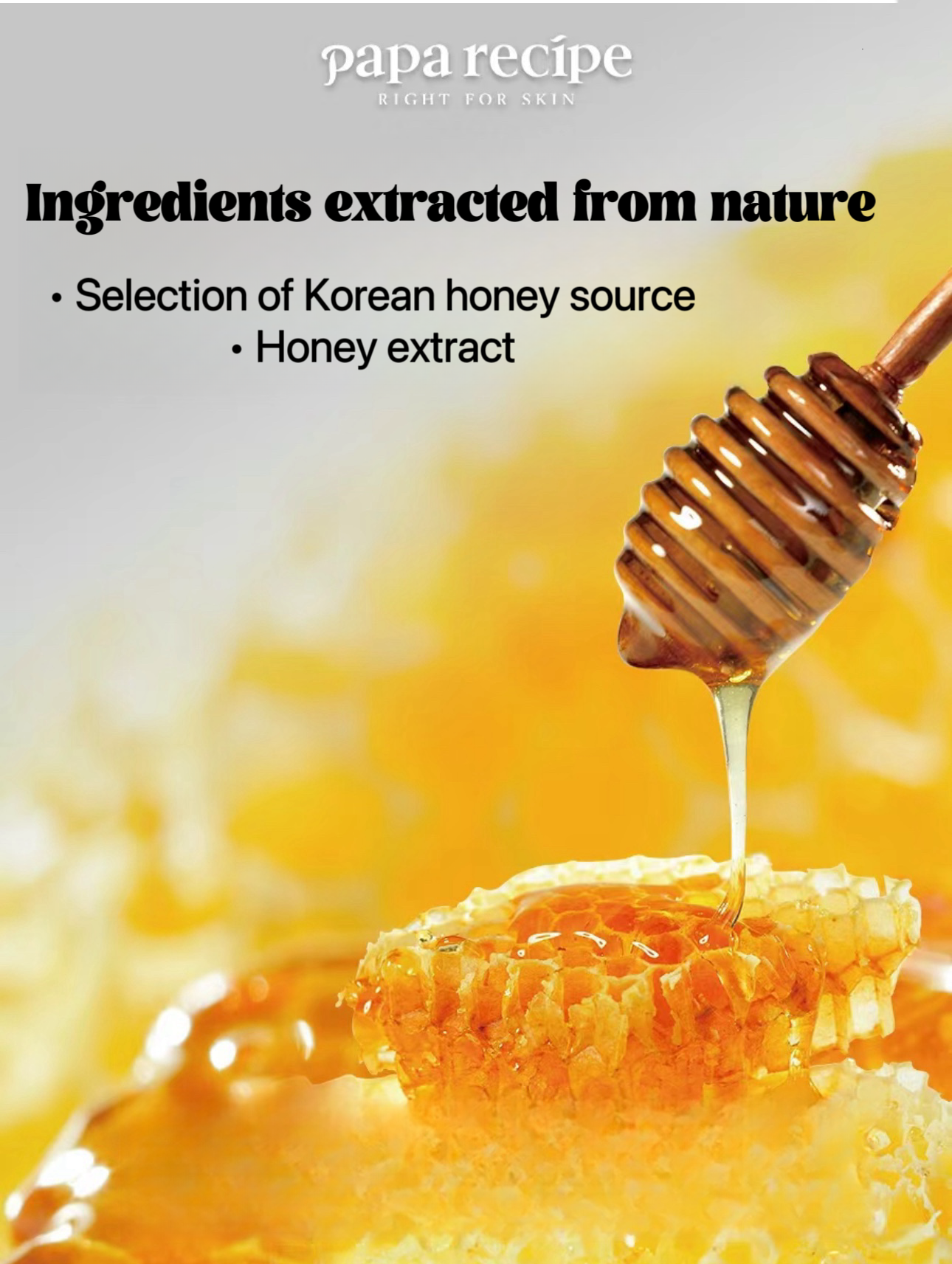 Papa Recipe Spring Rain Honey Moisturizing Mask/Whitening Honey Mask