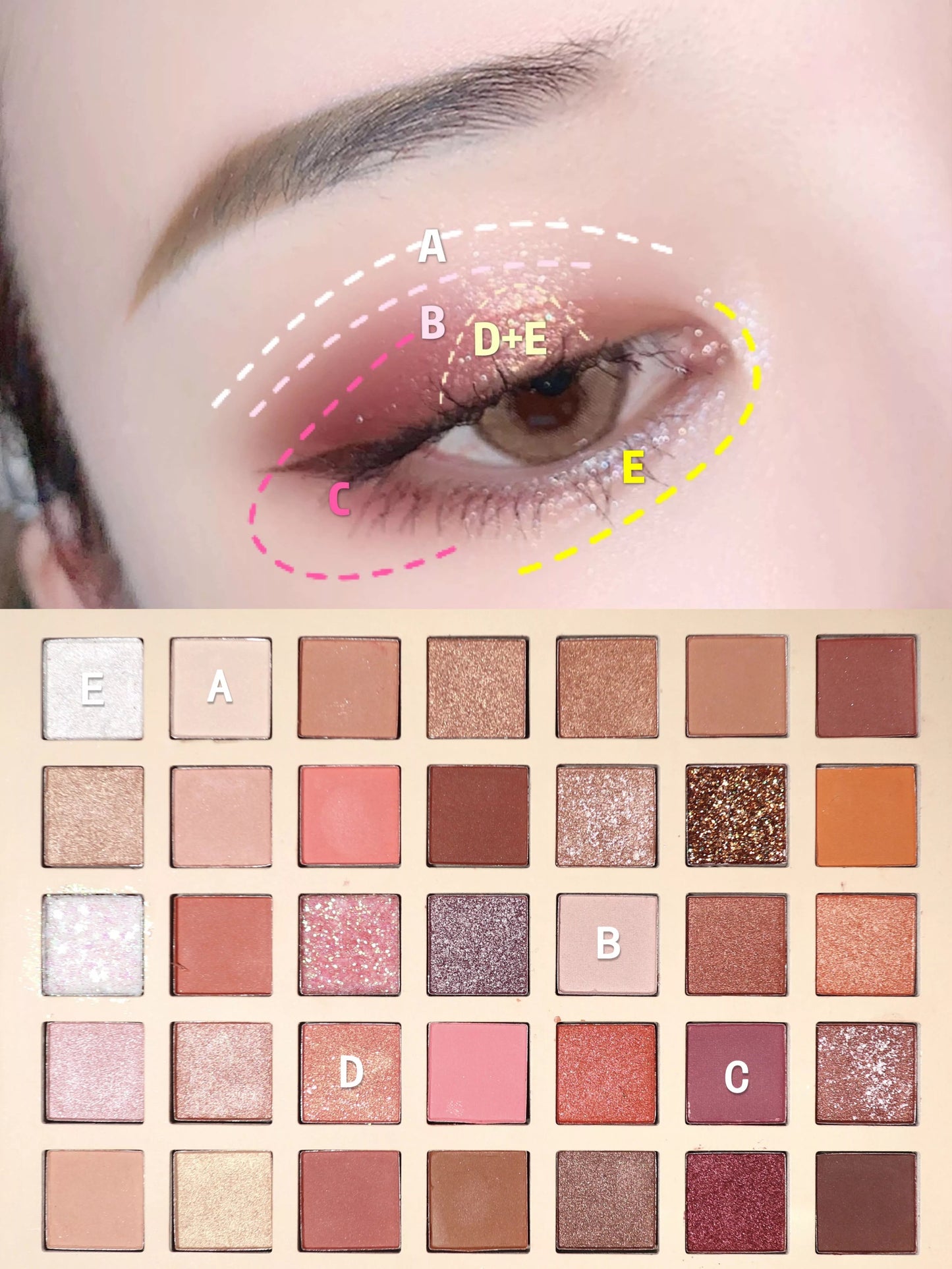 35 Colour Exotic Fantasy Eyeshadow Palette
