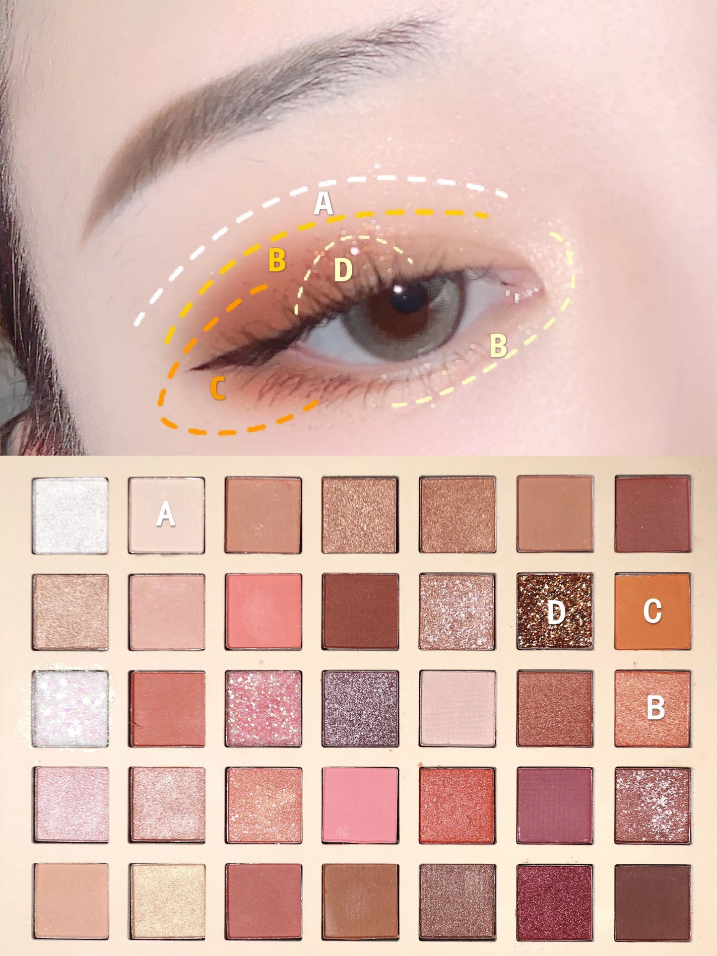 35 Colour Exotic Fantasy Eyeshadow Palette