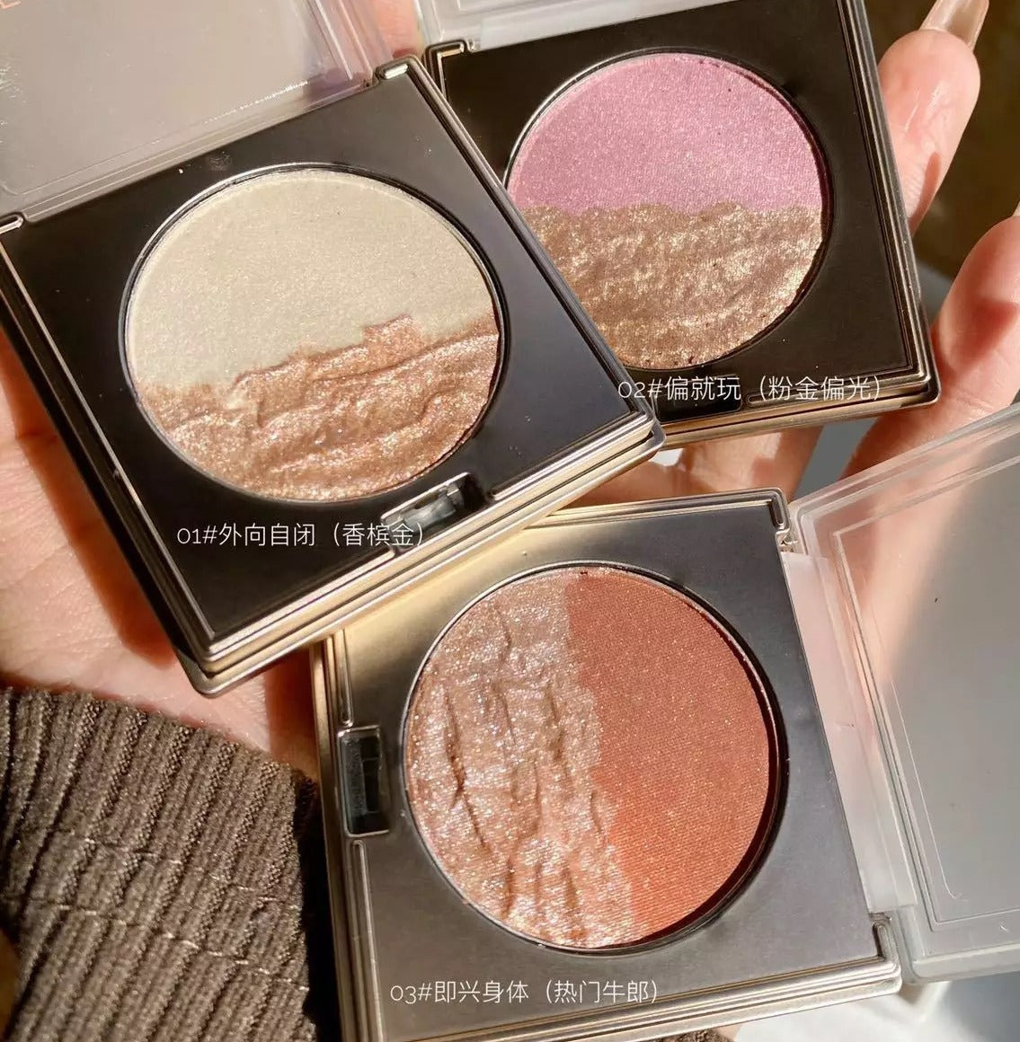 Sun Kiss Silk Glow Duo Highlighting Powder