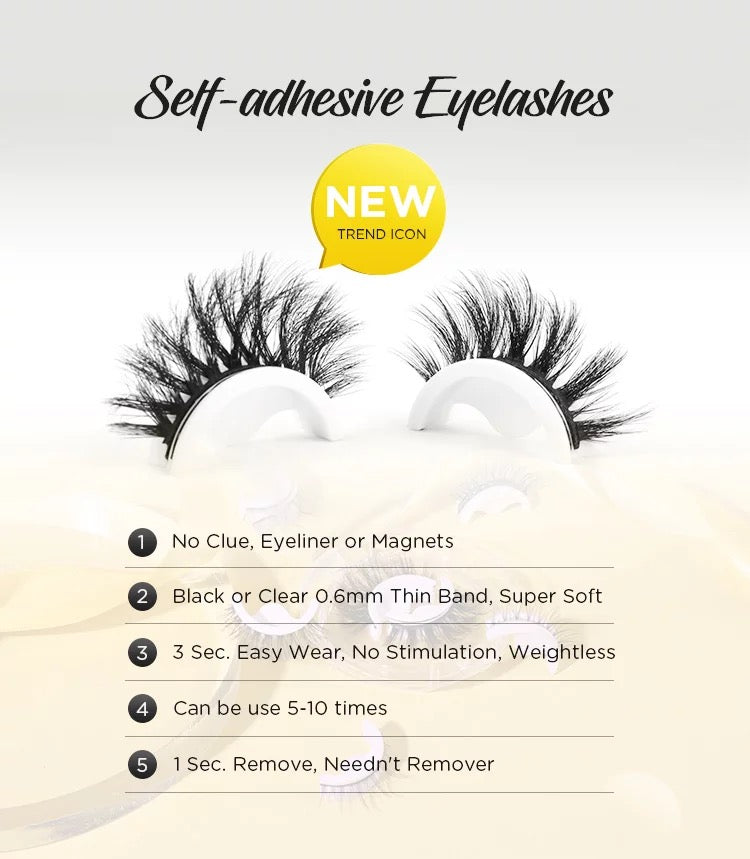 Reusable Self Adhesive Eyelashes