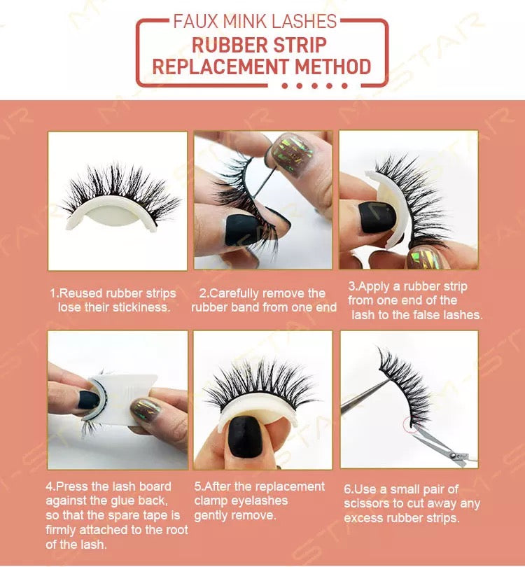 Reusable Self Adhesive Eyelashes