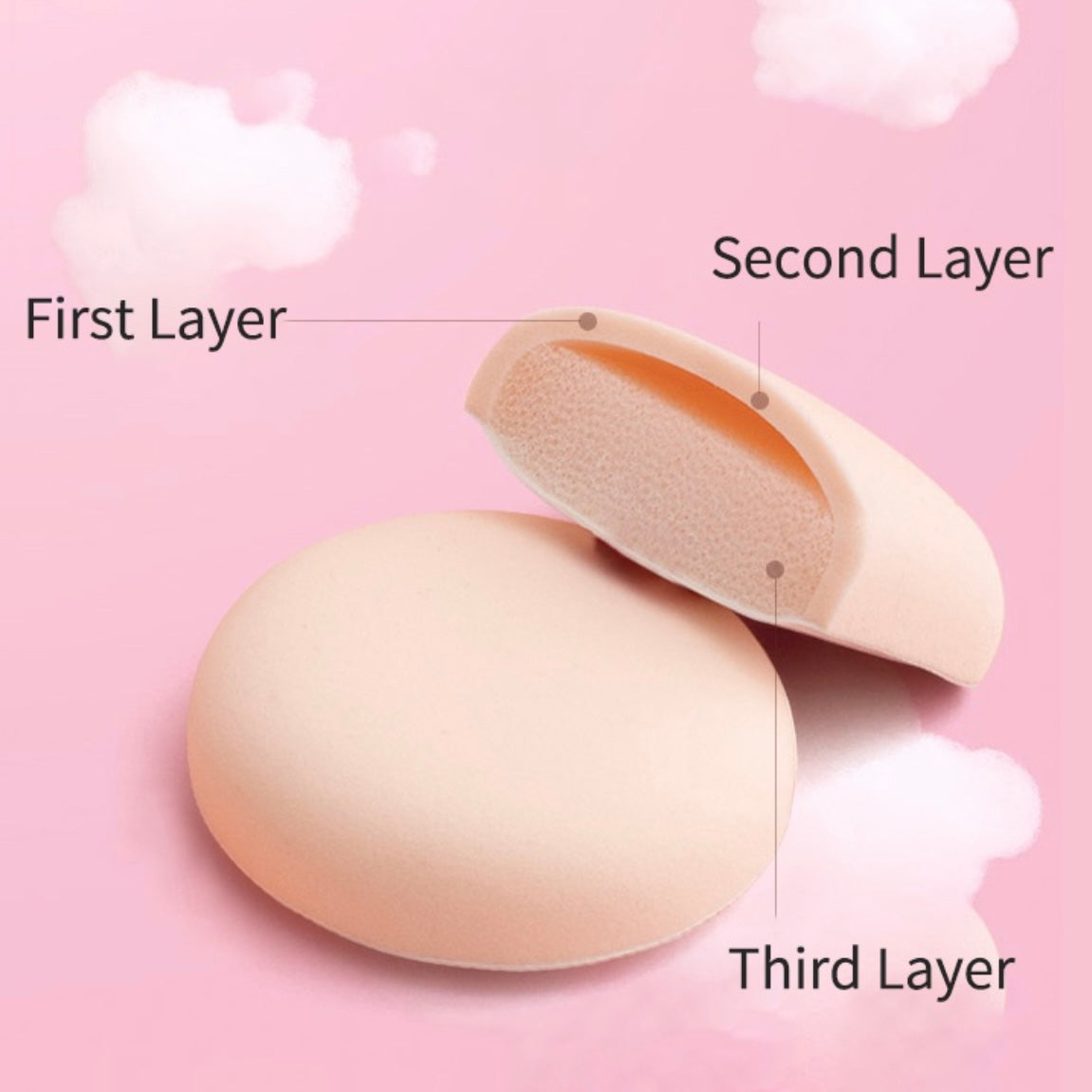 Ayuki’s Secret Air Cushion Puff Soft makeup Sponge