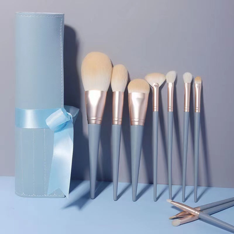 Ayuki’s Secret Professional Makeup Brush Set * BABY BLUE * WITH Brush Roll