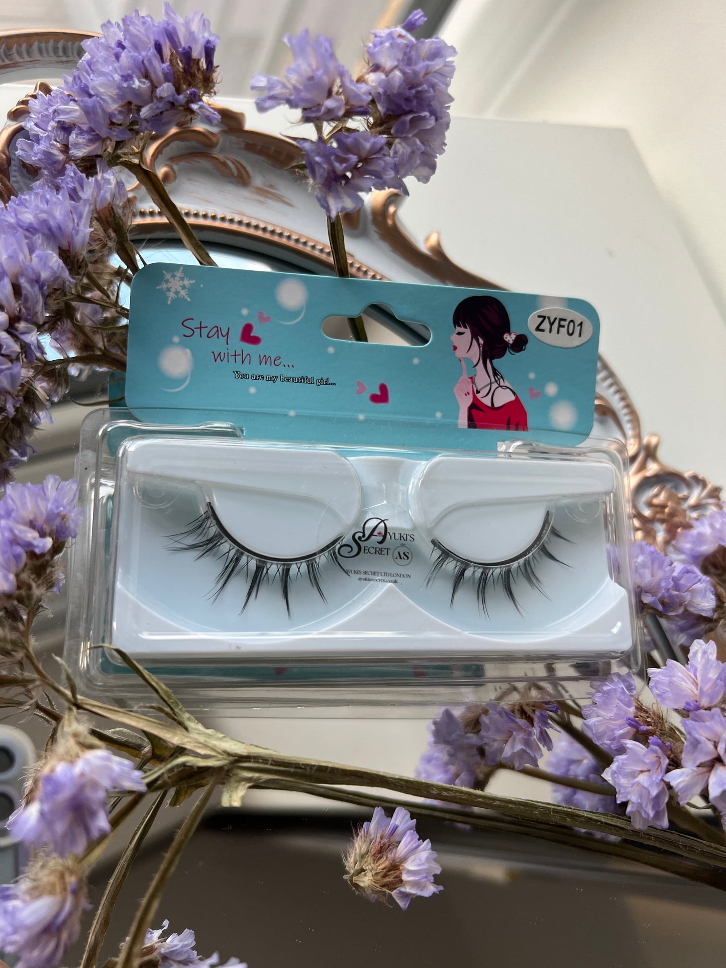 Japanese Style COS Comic Style <Reusable Self- Adhesive> False Eyelashes