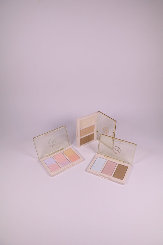 3 in 1 Ageless Makeup ~ Face Contouring Palate & Magic Brush