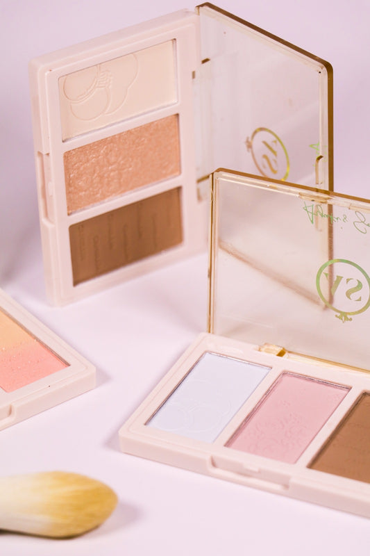 3 in 1 Ageless Makeup ~ Face Contouring Palate & Magic Brush