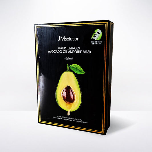 JMsolution
WATER LUMINOUS
AVOCADO OIL AMPOULE MASK