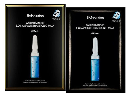 JMsolution
WATER LUMINOUS
S.O.S AMPOULE HYALURONIC MASK