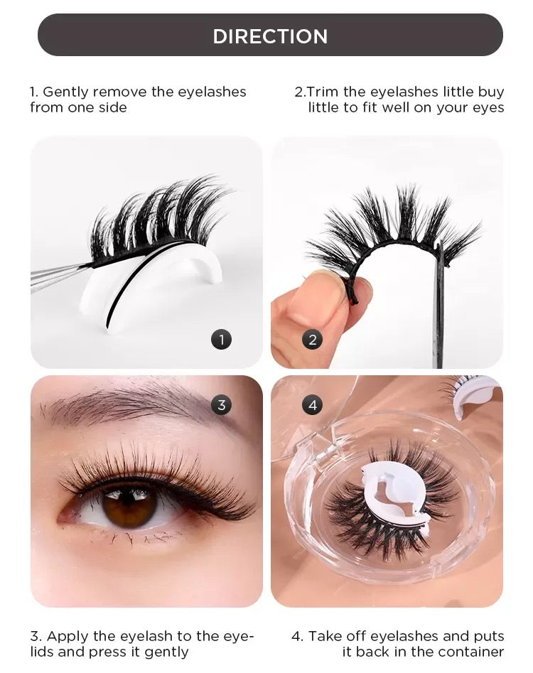 Self-Adhesive Eyelashes