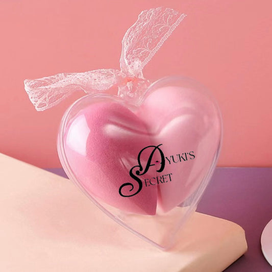 MAKE UP SPONGE HEART-SHAPED (2 Pack)