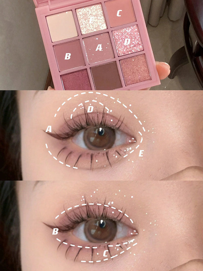 Glamour Eyeshadow Palette 1#BABE